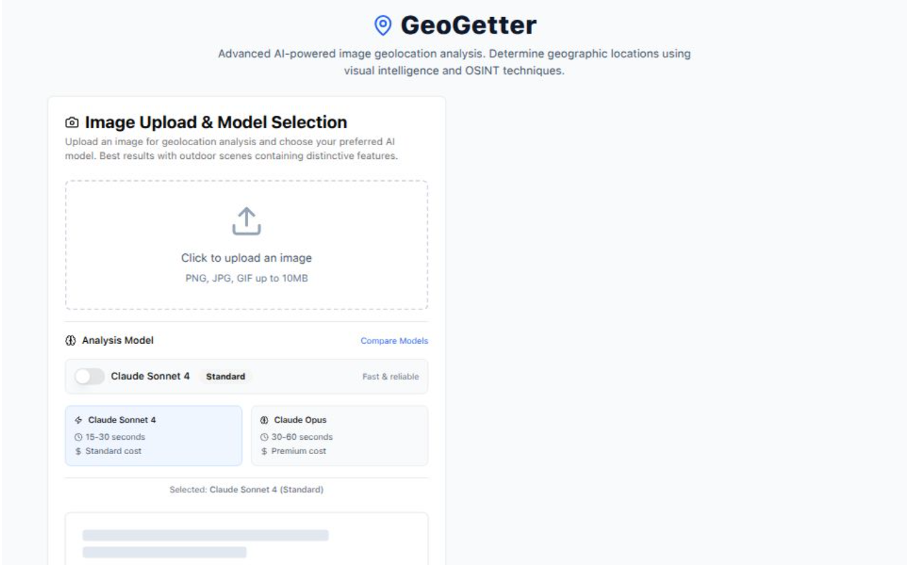 GeoGetter Platform