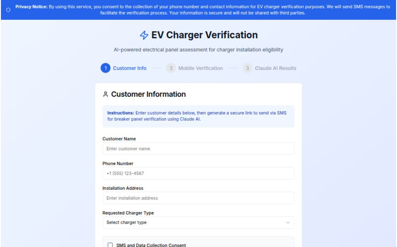 WebRTC EV Charger Platform
